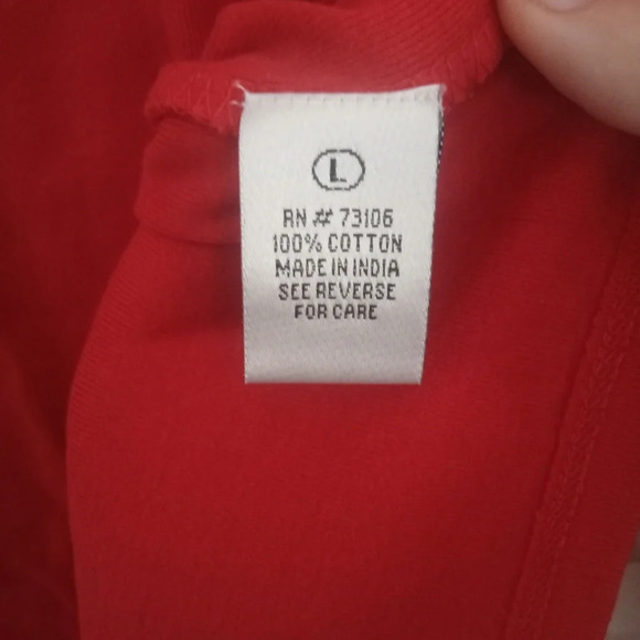 Michael Simon Event Vintage 100% Cotton Rudolph Christmas Long Sleeve Size Large - Picture 6 of 6